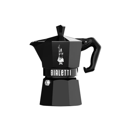 Bialetti Moka Exclusive Stovetop Espresso Maker 3 Cup in Black - Image 01