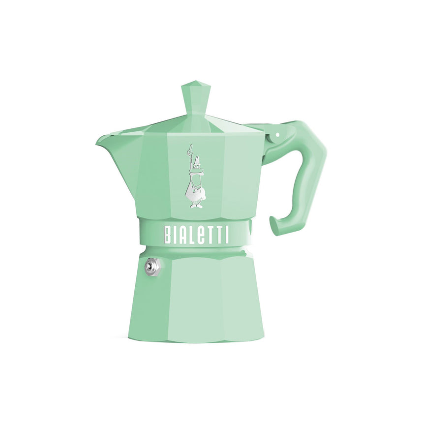 Bialetti Moka Exclusive Stovetop Espresso Maker 3 Cup Green - Image 01