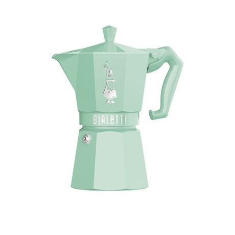 Bialetti Moka Exclusive Stovetop Espresso Maker 6 Cup Green - Image 01