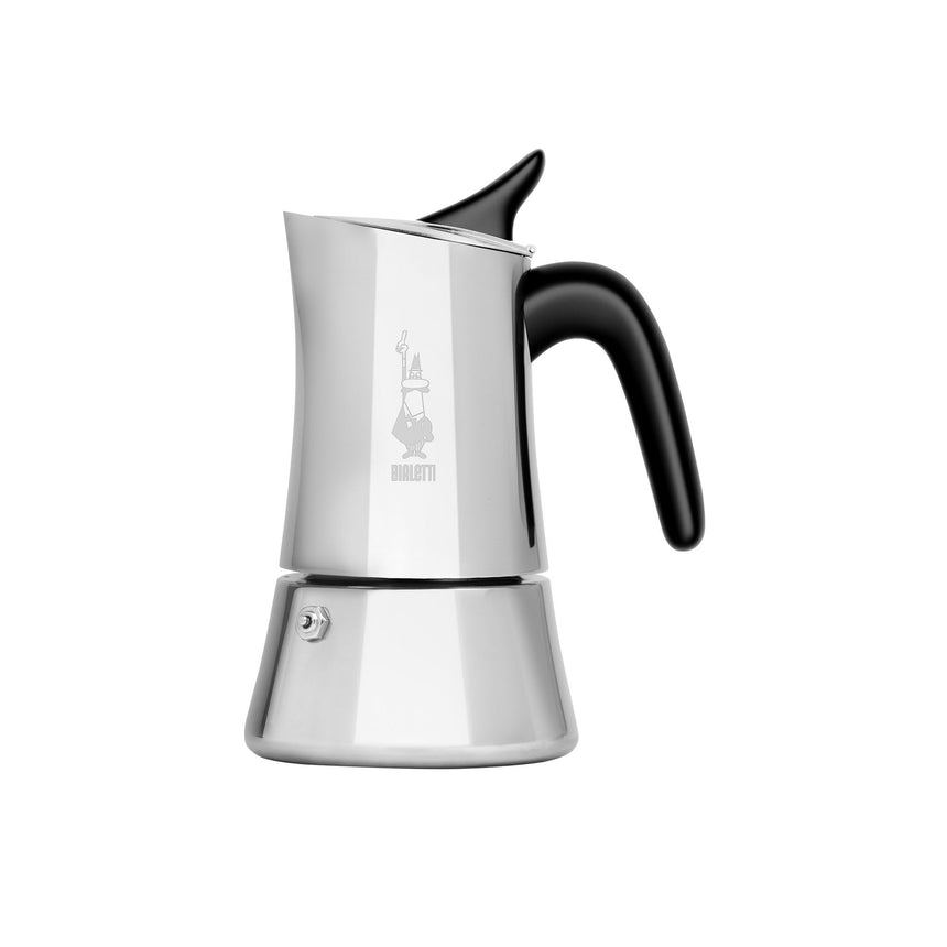 Bialetti Moon Exclusive Stainless Steel Induction Espresso Maker 4 Cup - Image 01