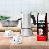 Bialetti Venus Stainless Steel Induction Espresso Maker 4 Cup - Image 03