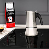 Bialetti Venus Stainless Steel Induction Espresso Maker 4 Cup - Image 05