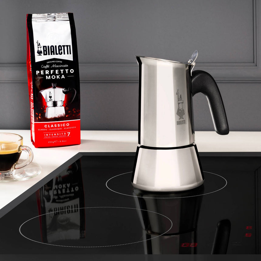 Bialetti Venus Stainless Steel Induction Espresso Maker 4 Cup - Image 05