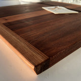 The Big Chop in Blackwood Myrtle Celery Top Angled Edge Board 45 x 33 x 2cm - Image 02