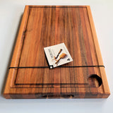 The Big Chop Carving Board 50 x 34 x 4cm Myrtle in Blackwood - Image 03