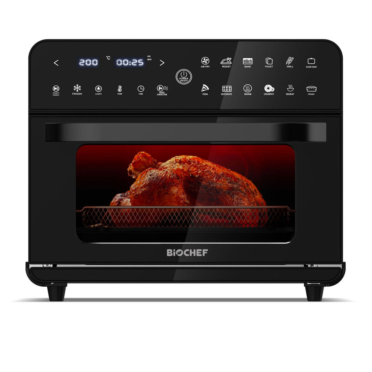 BioChef Air Fryer Multi Oven 25L Black - Image 05