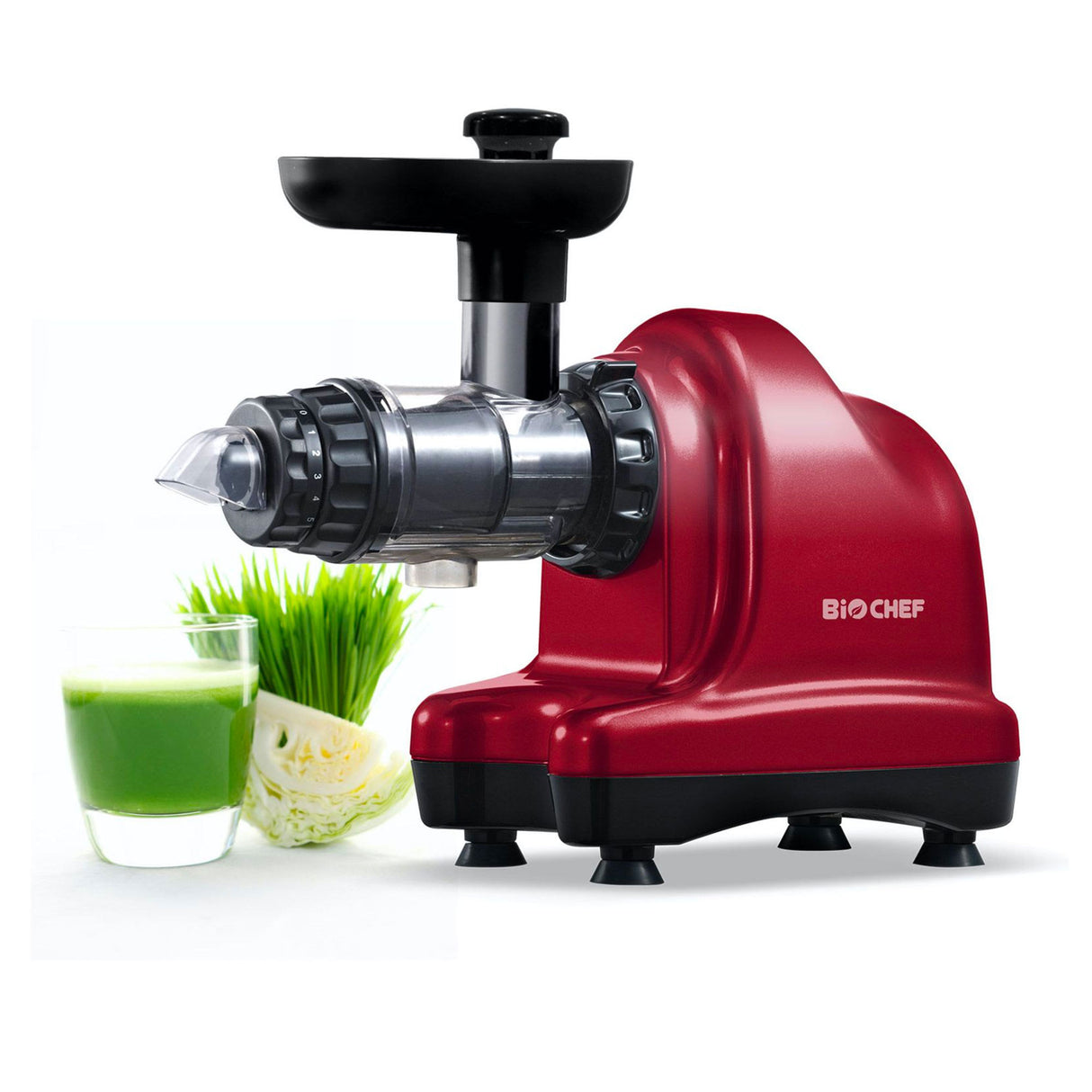 BioChef Axis Cold Press Juicer Red - Image 02