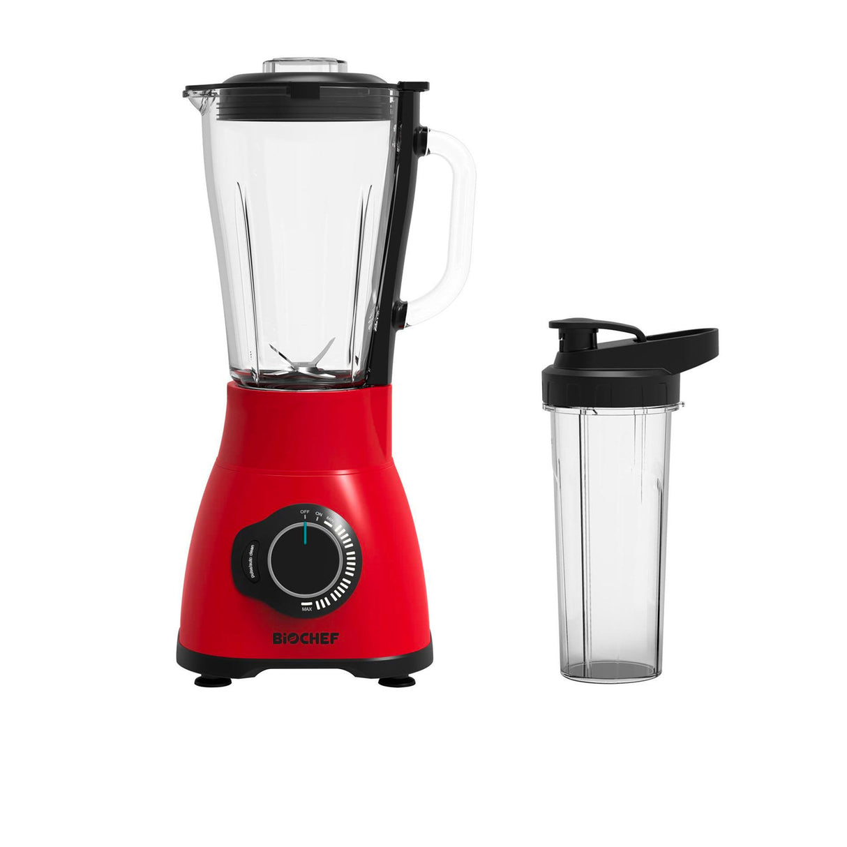 BioChef Galaxy Blender 1.7L Red - Image 02