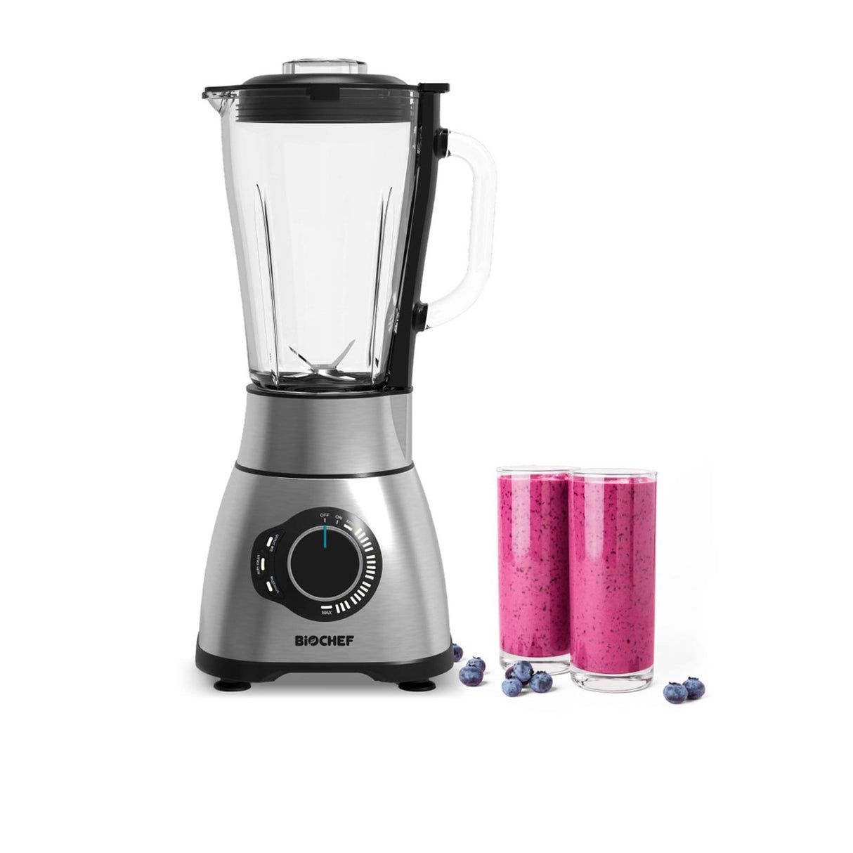 BioChef Galaxy Pro Blender 1.7L Stainless Steel - Image 06