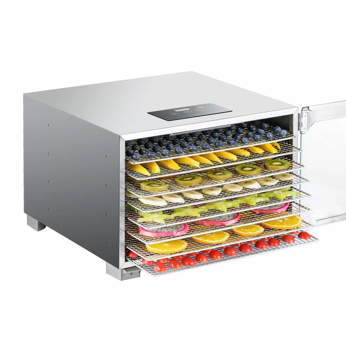 BioChef Kalahari 8 Tray Food Dehydrator Stainless Steel - Image 06