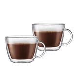 Bodum Bistro Double Wall Cafe Latte Cup Set of 2 450ml - Image 01