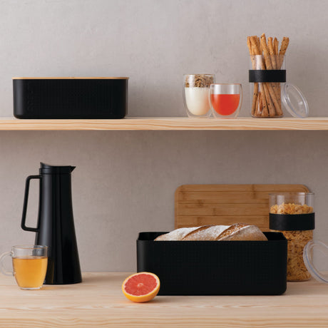 Bodum Bistro Bread Box Large Black - Image 02