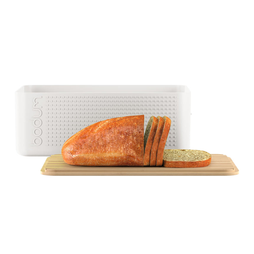 Bodum Bistro Bread Box Large Off White - Image 05