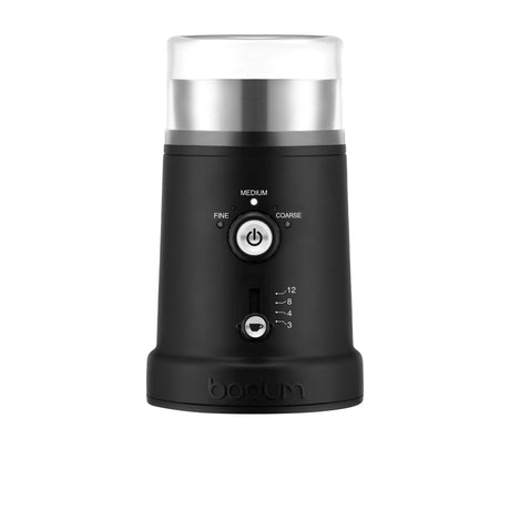 Bodum Bistro Electric Adjustable Blade Coffee Grinder in Black - Image 01