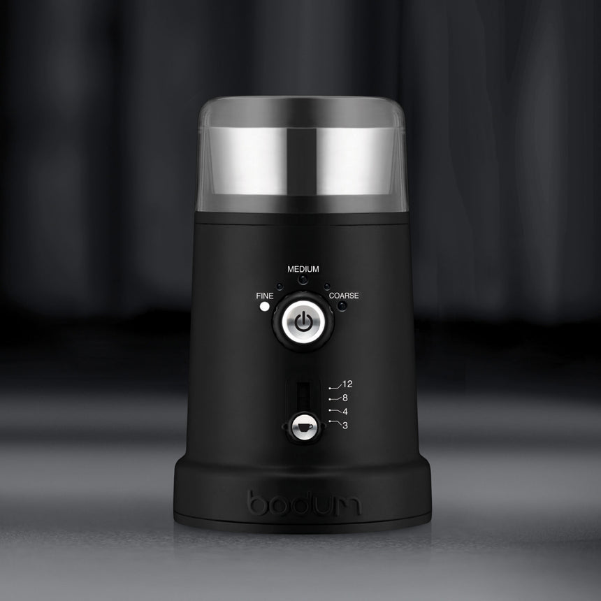 Bodum Bistro Electric Adjustable Blade Coffee Grinder in Black - Image 02
