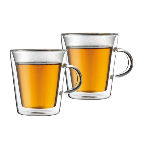 Bodum Canteen Double Wall Cup with Handle Set of 2 200ml - Image 01