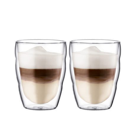 Bodum Pilatus Double Wall Glass Set of 2 250ml - Image 01