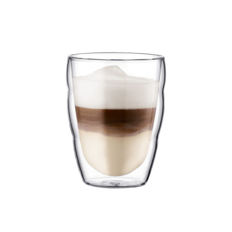 Bodum Pilatus Double Wall Glass Set of 2 250ml - Image 02