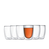 Bodum Pavina Double Wall Glass Set of 6 350ml - Image 01