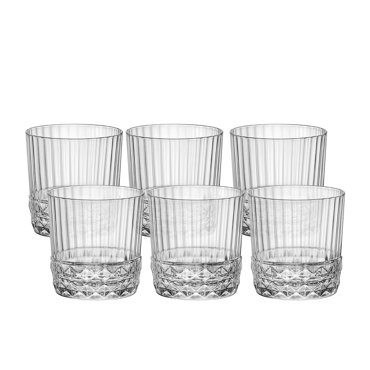 Bormioli Rocco America's 20 D.O.F Tumbler 370ml Set of 6 - Image 01