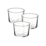 Bormioli Rocco Bodega Mini Glass Tumbler 225ml Set of 3 - Image 01