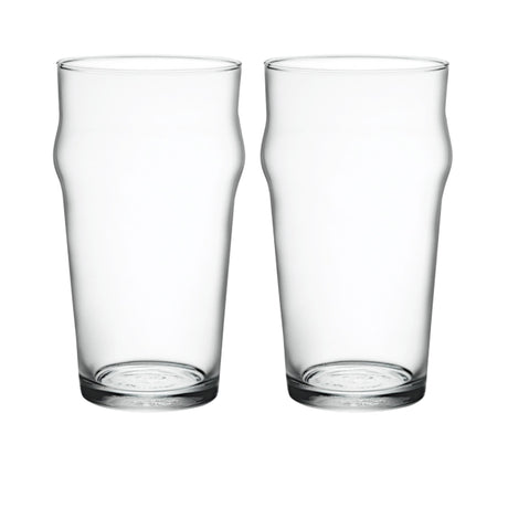 Bormioli Rocco Nonix Pint Glass 585ml Set of 2 - Image 01