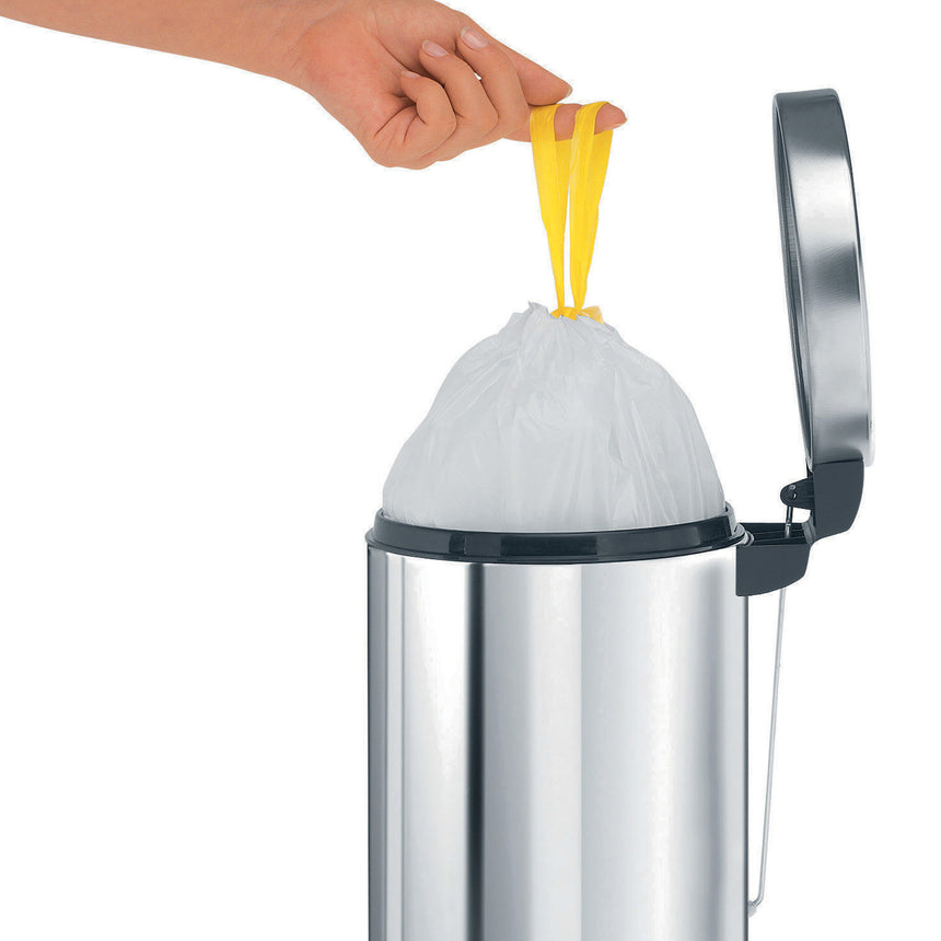 Brabantia Bin Liner 3 Litre 20 Bags in White - Image 02