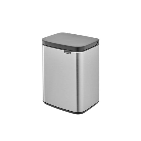 Brabantia Bo Fingerprint Proof Waste Bin 4L Matte Steel - Image 01