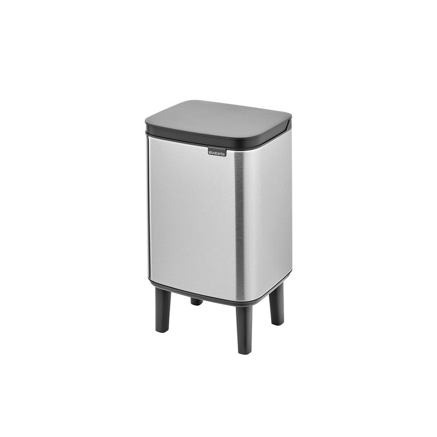 Brabantia Bo Hi Fingerprint Proof Waste Bin 4 Litre Matte Steel - Image 04