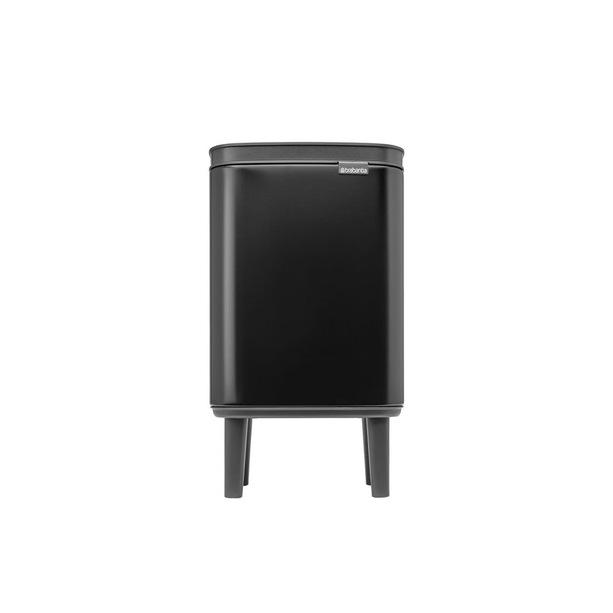 Brabantia Bo Hi Waste Bin 4 Litre Matte in Black - Image 01