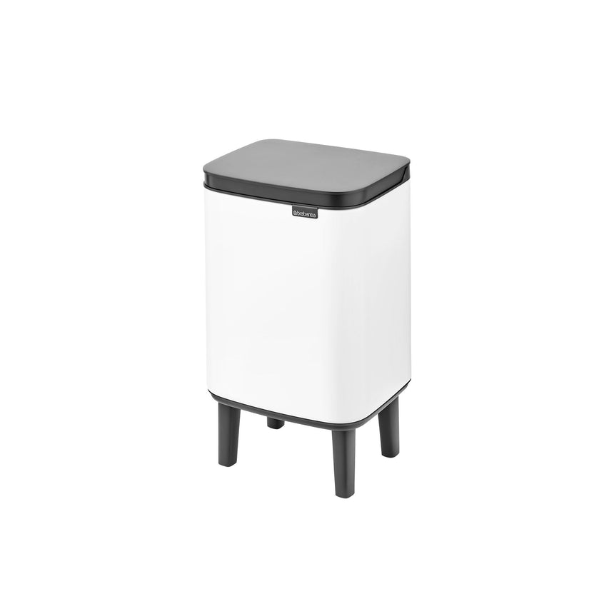 Brabantia Bo Hi Waste Bin 4 Litre in White - Image 03