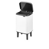 Brabantia Bo Hi Waste Bin 4 Litre in White - Image 04