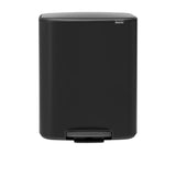 Brabantia BO Pedal Bin 60L Matt in Black - Image 01