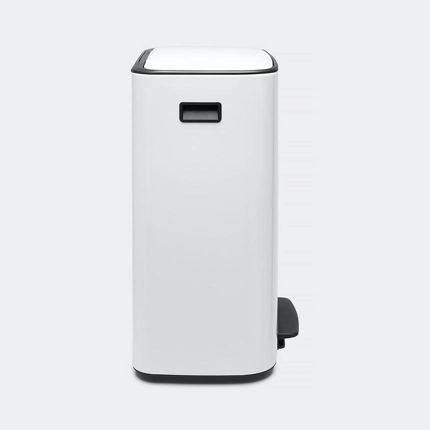 Brabantia BO Pedal Bin 60L in White - Image 03