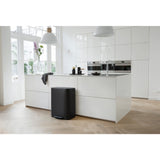 Brabantia BO Pedal Bin 2 x 30L Matt in Black - Image 03