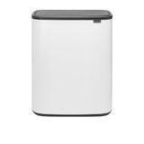 Brabantia BO Touch Bin 60L in White - Image 01