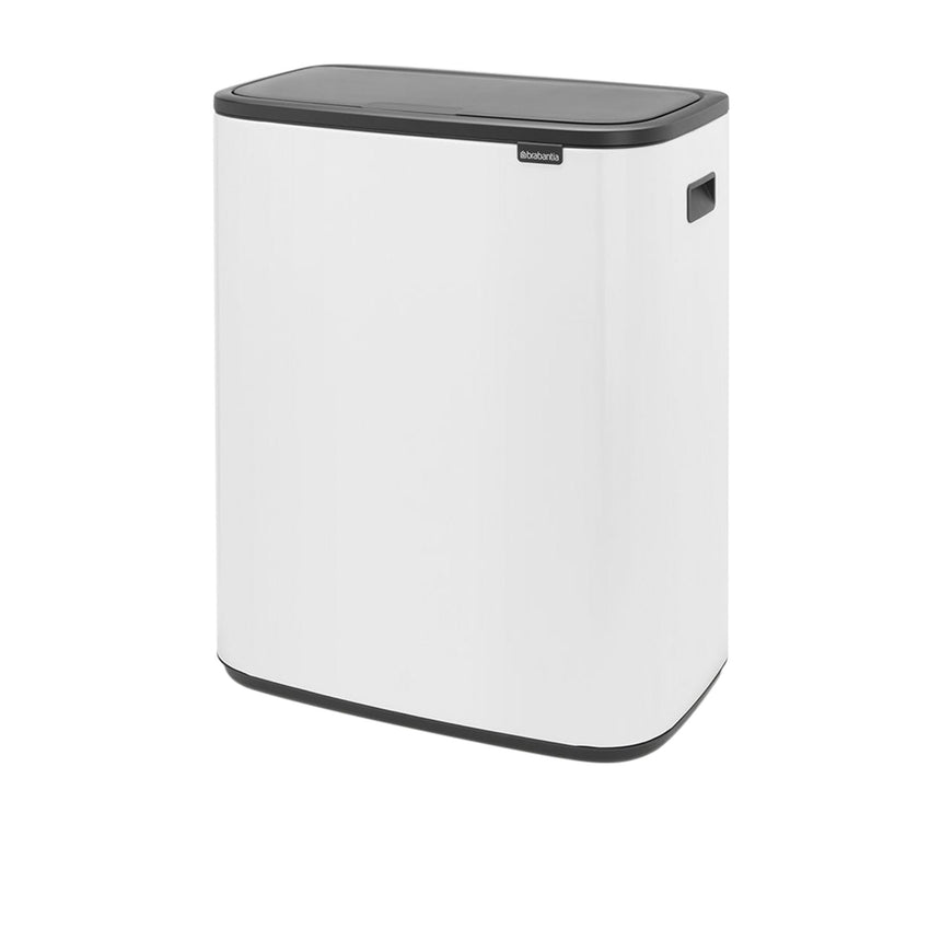 Brabantia BO Touch Bin 60L in White - Image 02