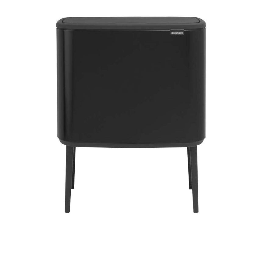 Brabantia BO Touch Bin Matt Black 11 and 23L - Image 01