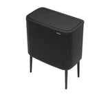 Brabantia BO Touch Bin Matt Black 11 and 23L - Image 02