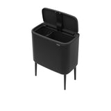 Brabantia BO Touch Bin Matt Black 11 and 23L - Image 03