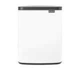 Brabantia BO Waste Bin 12 Litre in White - Image 04