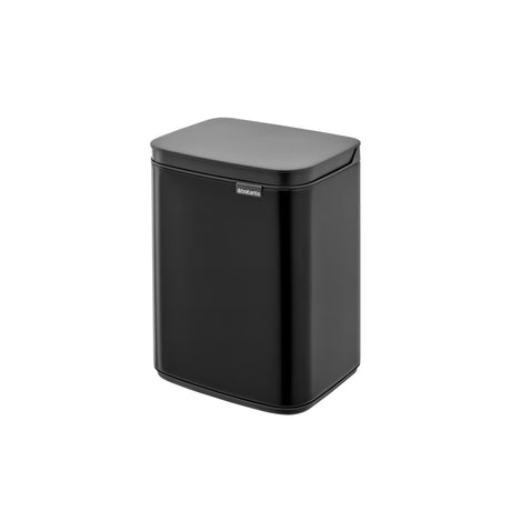 Brabantia BO Waste Bin 4 Litre Matt in Black - Image 01