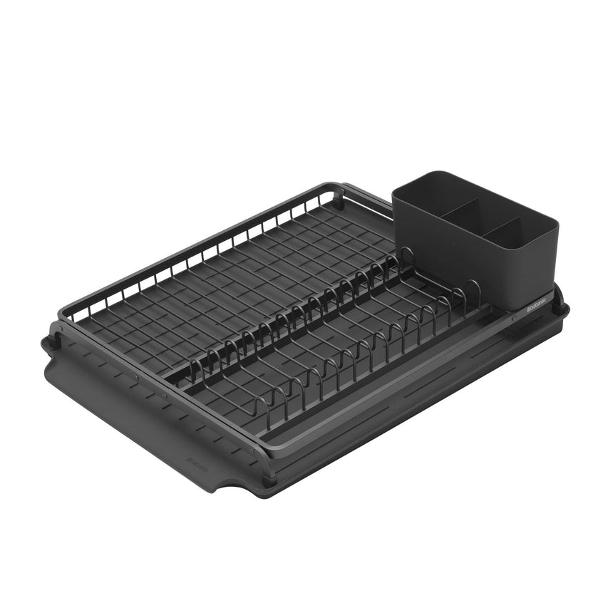 Brabantia Dish Drying Rack Dark Grey 14.2x38.6x49.2cm - Image 01