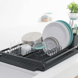 Brabantia Dish Drying Rack Dark Grey 14.2x38.6x49.2cm - Image 05