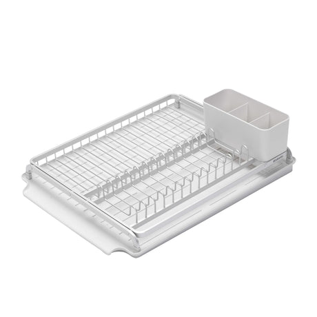 Brabantia Dish Drying Rack Light Grey 14.2x38.6x49.2cm - Image 01