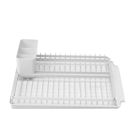 Brabantia Dish Drying Rack Light Grey 14.2x38.6x49.2cm - Image 02