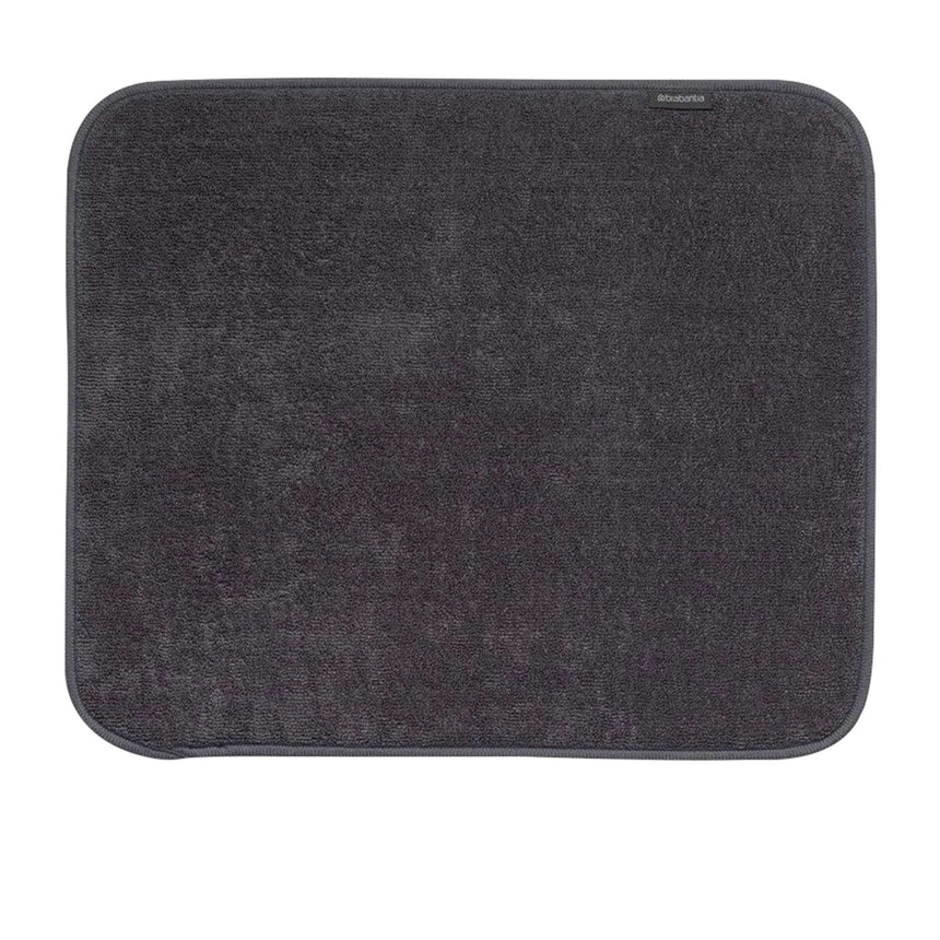 Brabantia Microfibre Dish Drying Mat Dark Grey 47x40x1cm - Image 01