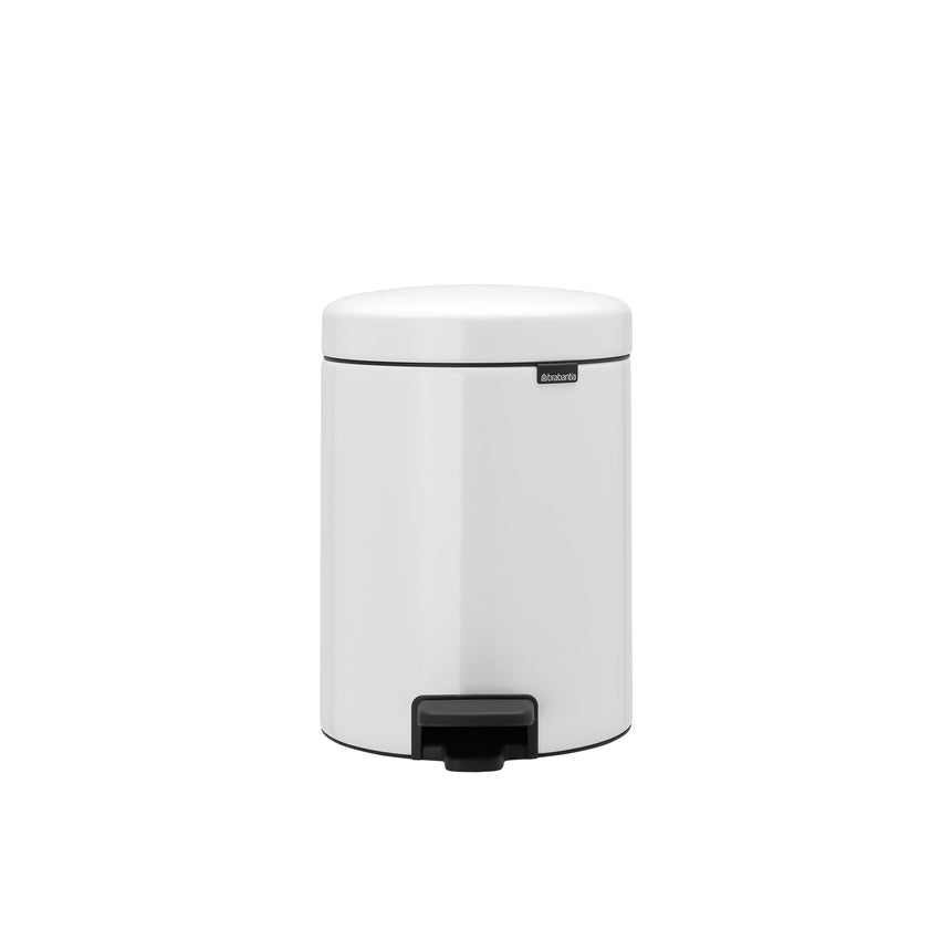 Brabantia NewICON Pedal Bin 5L WHITE - Image 01