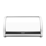 Brabantia Brilliant Steel Roll Top Bread Bin Medium - Image 01