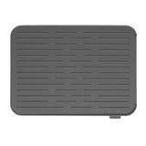 Brabantia Silicone Dish Drying Mat Dark Grey 43.8x32.5x0.9cm - Image 01